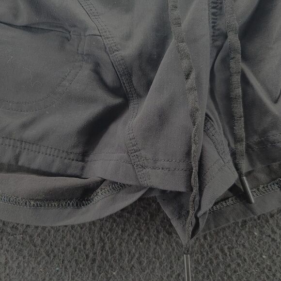 Athletic Works Womens Shorts Black Size XS Nylon Blend Pockets Stretch Imperfect - Picture 11 of 12